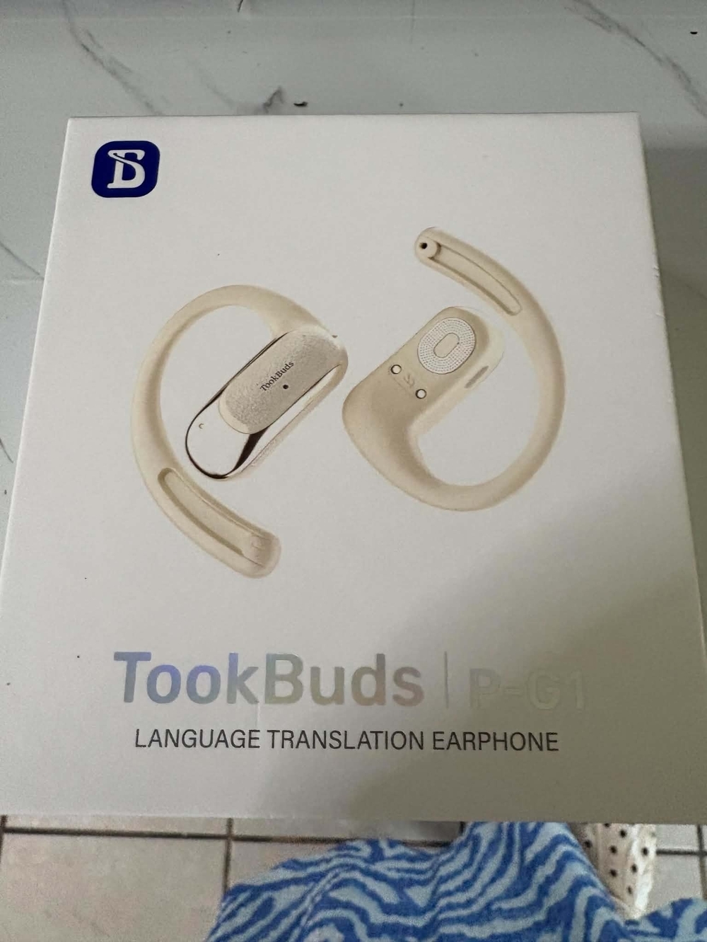 P-G1 Beige Language Translation Earphone -